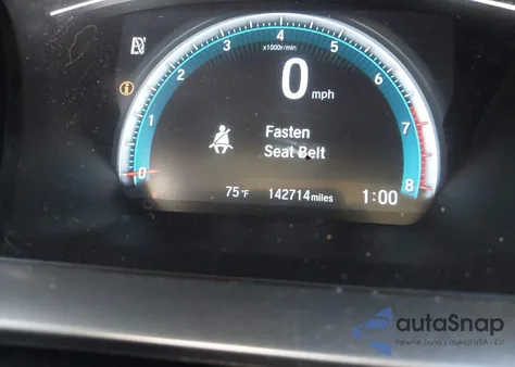 2018 Honda Civic Ex z USA, uszkodzony, nr VIN 2HGFC2F74JH509895